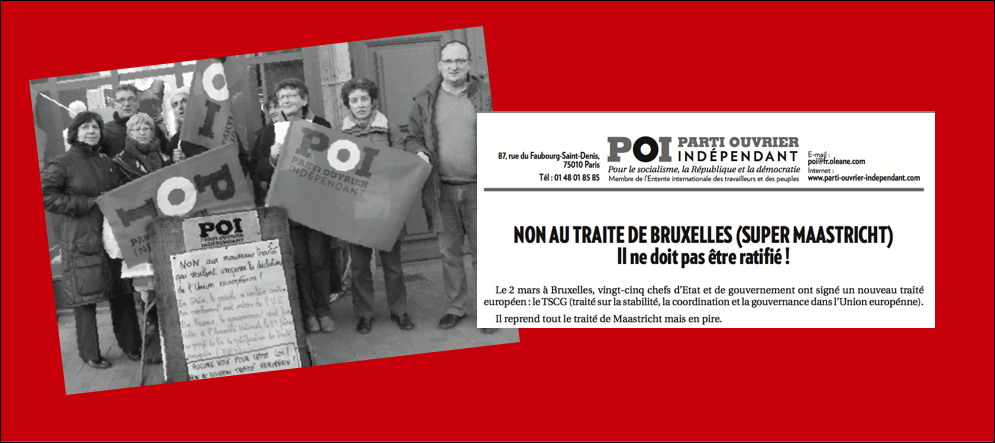 NON au Traité de Bruxelles !