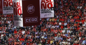 Manifestation en espagne à l’appel de l’UGT et des CCOO