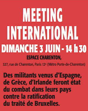 Tous au meeting du 3 juin