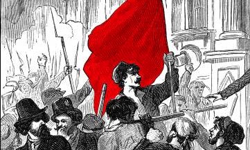 drapeau rouge drapeau rouge