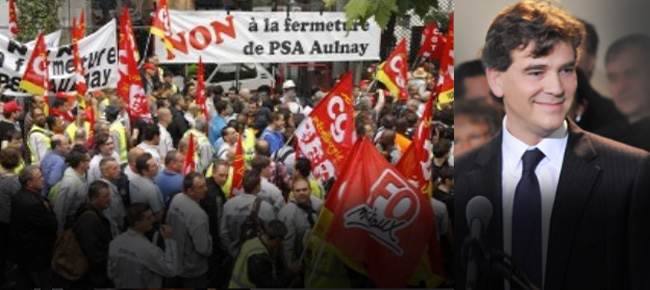 PSA Non au plan Varlin