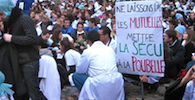 Internes en grève