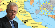 Monti candidat diriger Italie