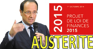 Budget 2015 Hollande austérité