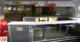 wagon bar tgv grève