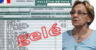 fonctionnaires gel salaires Lebranchu