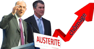 Austérité chômage Moscovici Cahuzac