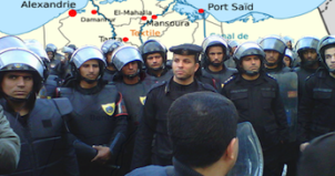 Egypte police grève