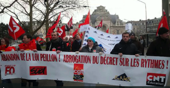 Peillon manif 28 mars 2013 Lille