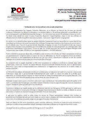 vignette communiqué Chypre