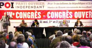 tribune IVe congrès POI