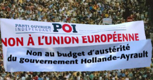 Stopper politique du gouvernement aux ordres de l'UE