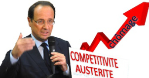 Chômage Hollande compétitivité