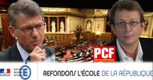 Ecole refondation vote PCF au sénat