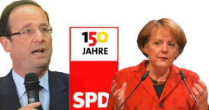 Hollande flexibilité 150ème anniversaire SPD