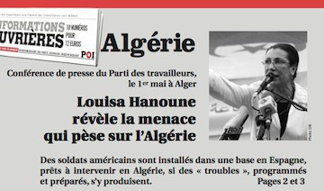 Louisa Hanoune-IO