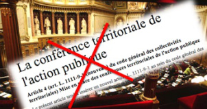 Décentralisation conférence territoriale de l'action publique refus Sénat