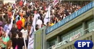 Grèce grève contre arrêt TV ERT