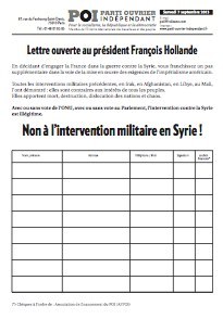vignette lettre ouverte Hollande