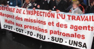 Inspecteurs du travail manifestation oct2013