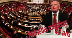 Retraites discussion à l'assemblée