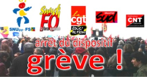 Rythmes scolaires appel grève Paris 14 nov