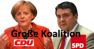 Allemagne grande coalition Merkel Gabriel