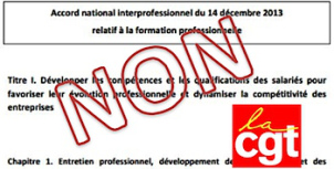 Formation professionnelle accord national interprofessionnel cgt ne signe pas