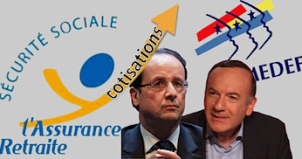 Assurance retraite baisse hausse cotisations pacte entreprises