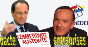 Pacte de responsabilité Gattaz inspire Hollande