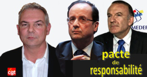 Pacte de responsabilité Lepaon cgt dénonce