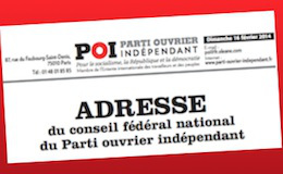 adresse CFN POI