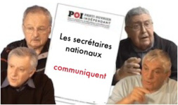 secrétaires nationaux du POI