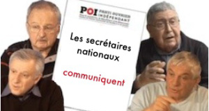 secrétaires nationaux du POI