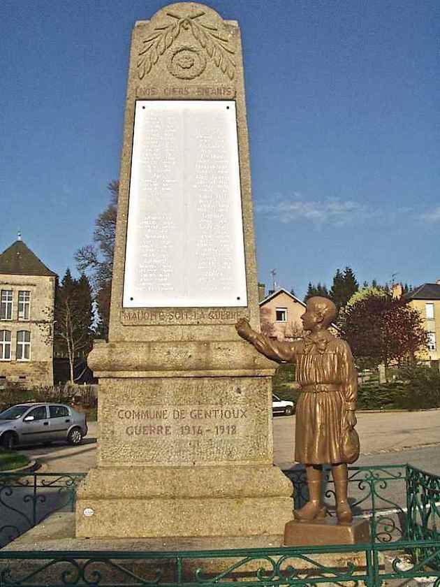 Maudite soit la guerre - Gentioux