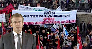 Loi Macron travail dimanche et nuit manifestation