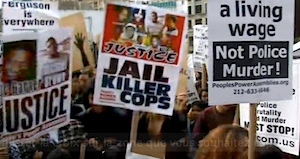 USA manifestations contre violence policière pour justice
