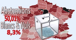 Départementales 2015 2ème tour abstentions