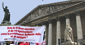 Parlement textes contre la classe ouvrière et la République