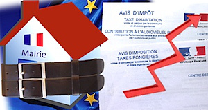 Municipalités baisse dotation Etat augmentation impôts locaux