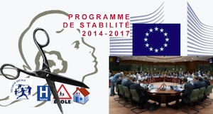 Programme de stabilité 2014-2017 milliards de coupe
