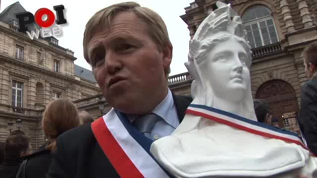 Maires devant le Sénat 8