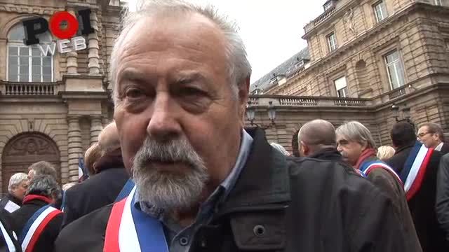 Maires devant le Sénat 7